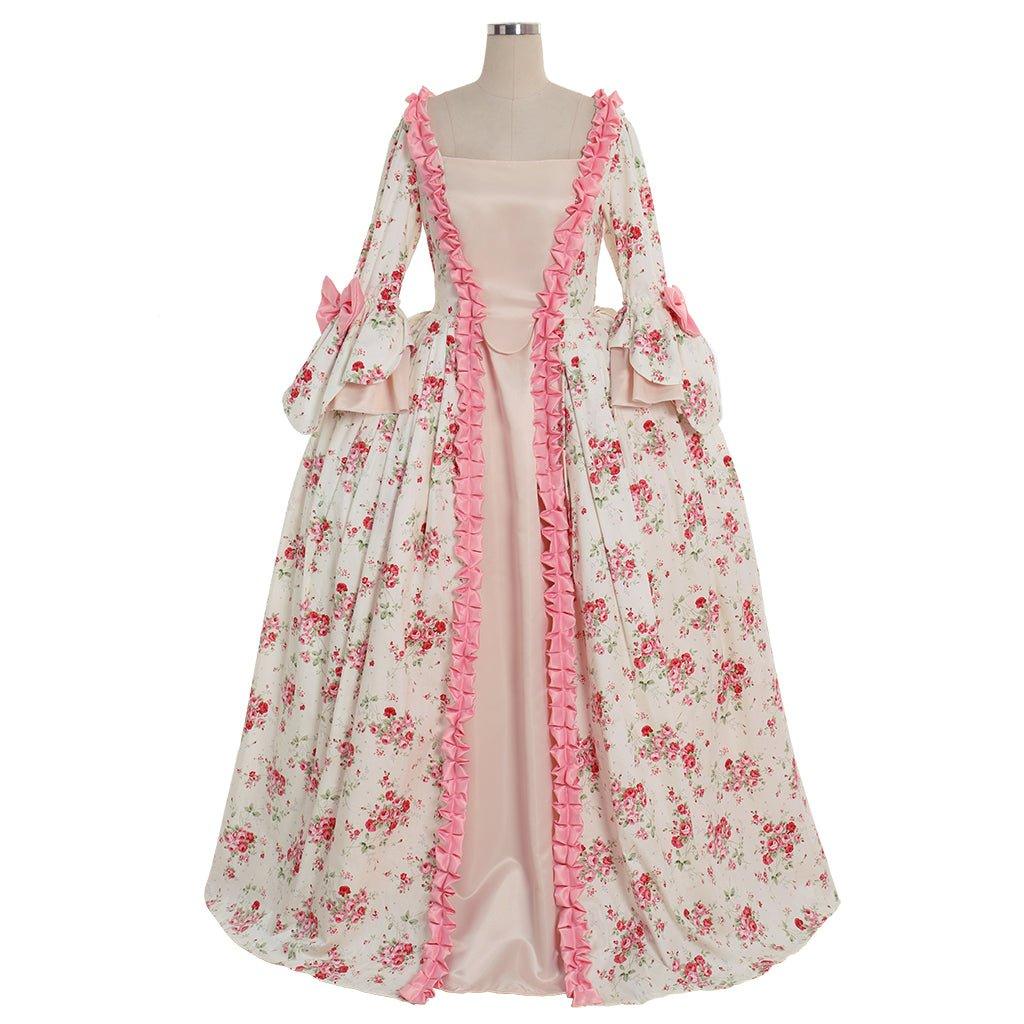 Vestido de Baile Rococó Marie Antoinette | Traje de Cosplay para Eventos - Estrela Cosplay