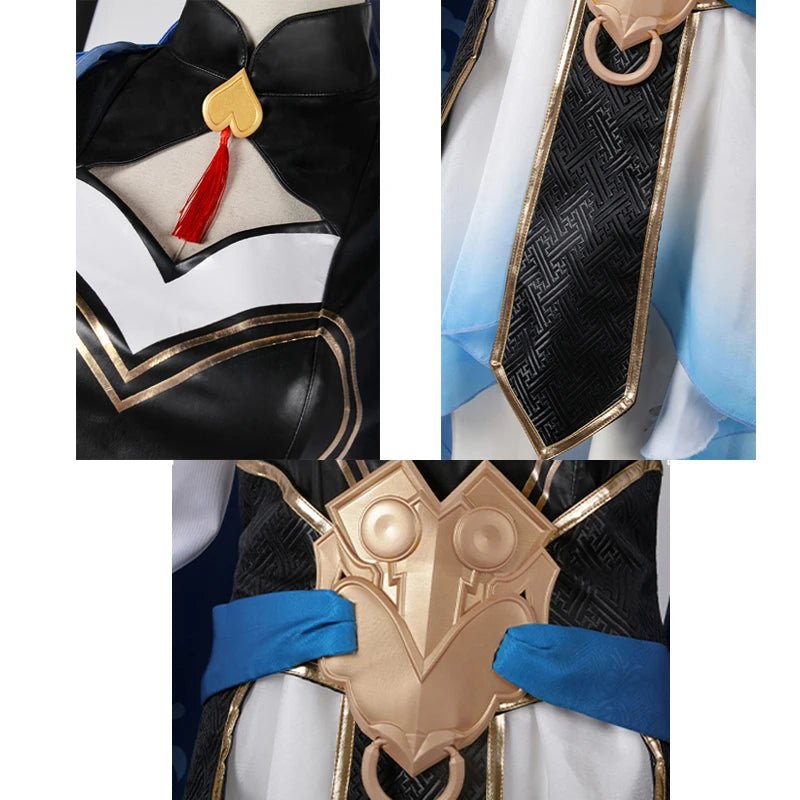 Traje de Cosplay Jingliu de Honkai Star Rail para Homens Adultos e Juvenis - Estrela Cosplay