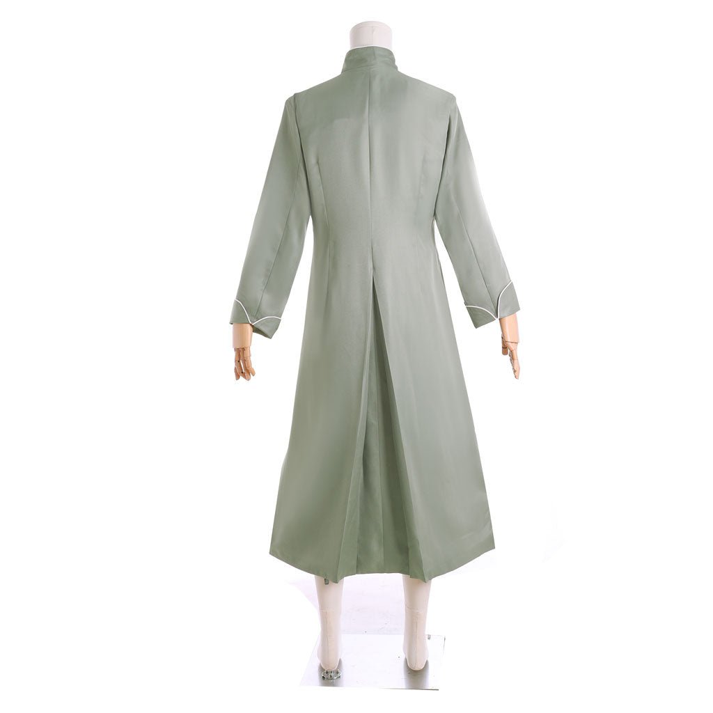 Veste Medieval Sacerdote Mangas Compridas Colarinho Alto Fantasia Religiosa Halloween Cosplay - Estrela Cosplay