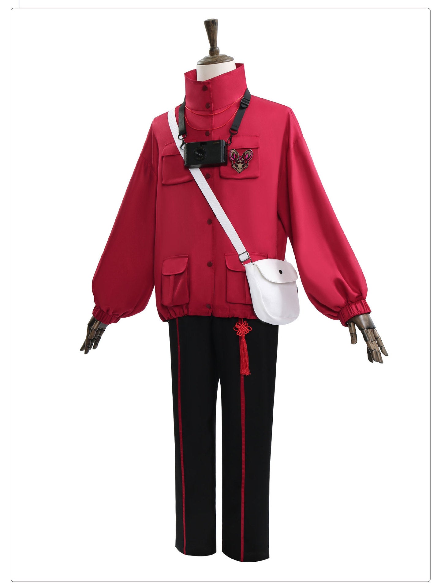 Traje de Cosplay da História Fantasma da Sétima Noite – Casaco e Roupa de Yūri Hakamichi - Estrela Cosplay