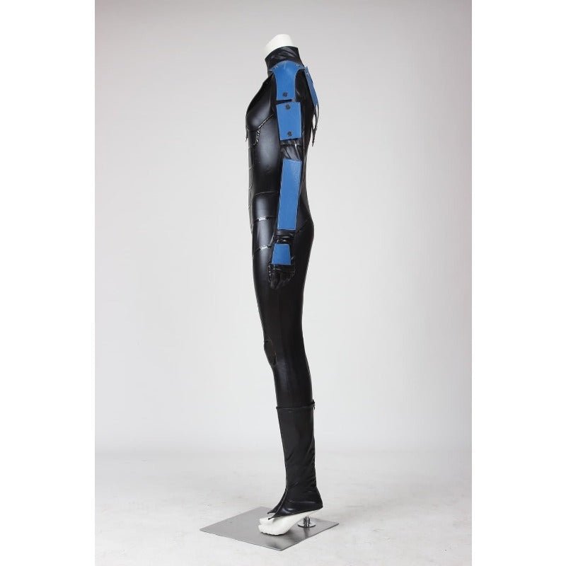 Fantasia Cosplay Arkham City Dick Grayson Nightwing Bodysuit para Halloween - Estrela Cosplay