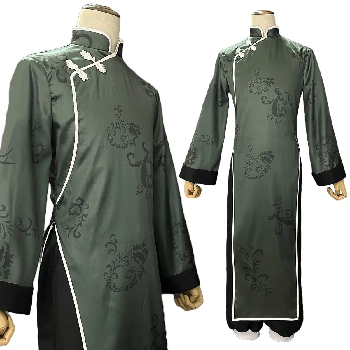 Fantasia Cosplay Isagi Blue Lock - Traje Kung Fu Tang Chinês com Peruca de Fibras Sintéticas Tamanho Ajustável - Estrela Cosplay