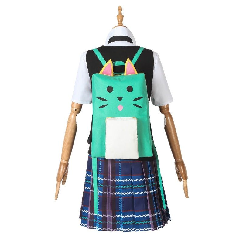 Traje de Cosplay Peni Parker - Spider-Man: No Aranhaverso - Estilo Anime - Estrela Cosplay