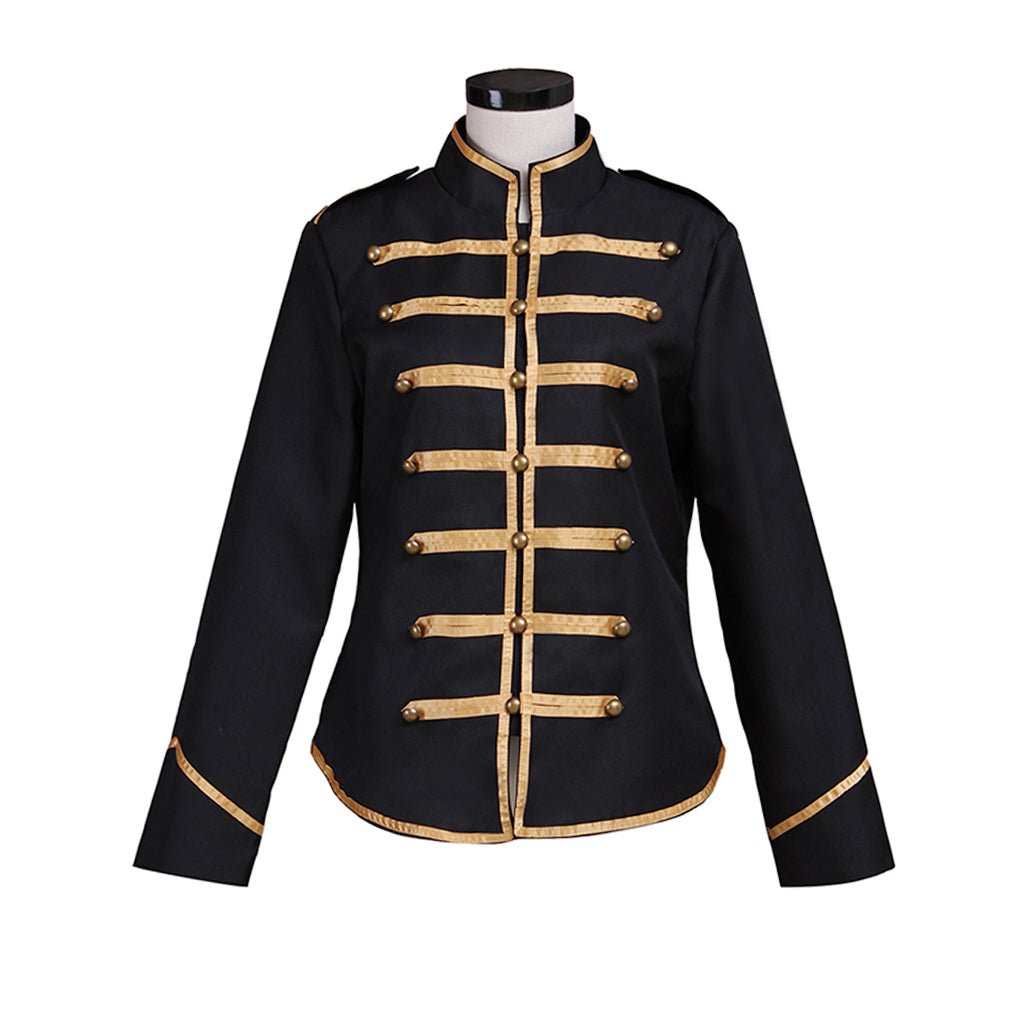 Casaco Militar Dourado e Preto para Adultos | My Chemical Romance Parade - Estrela Cosplay