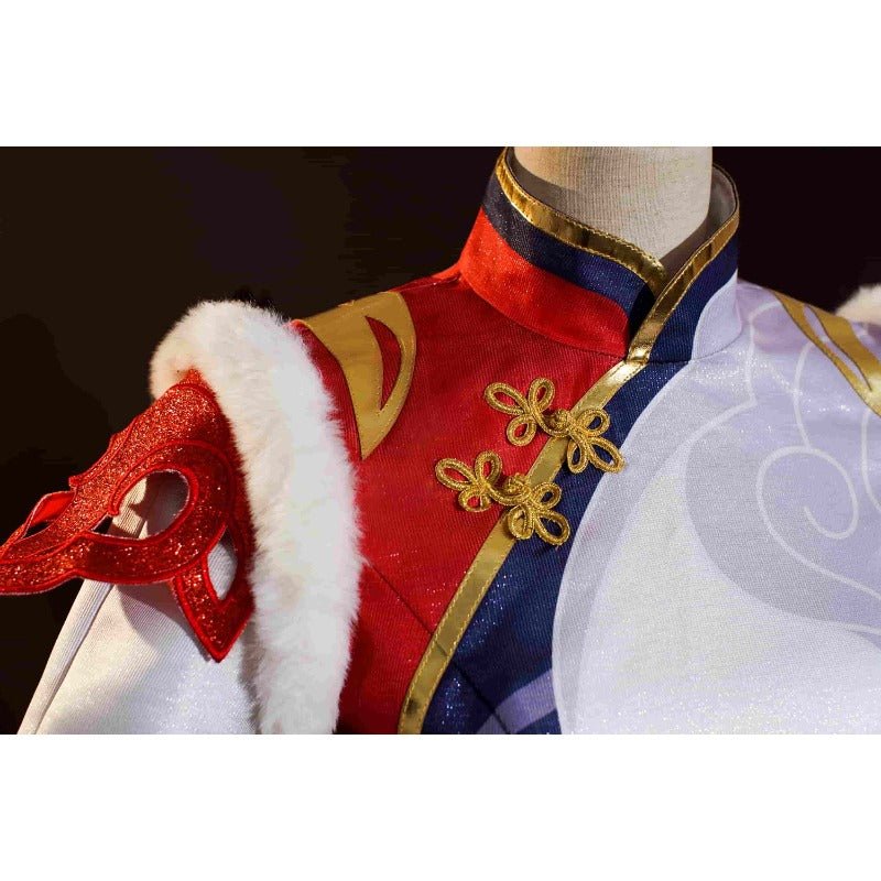 Vestido de Cosplay de Seraphine Fada de League of Legends para Mulheres - Fantasia de Halloween - Estrela Cosplay