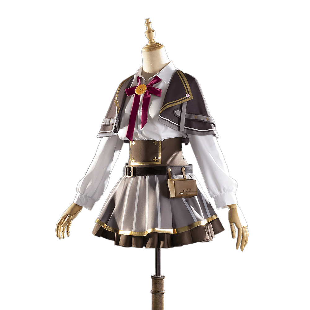 Fantasia de Cosplay Ace Taffy de VTuber - Roupa Inspirada em Anime para Halloween - Estrela Cosplay