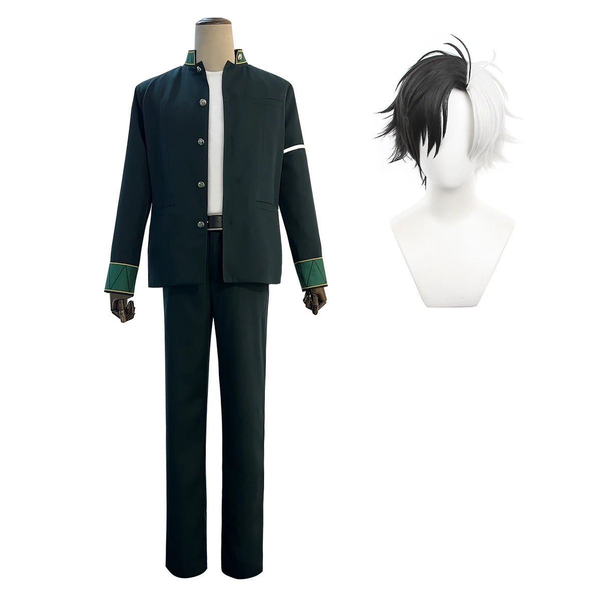 Fantasia e Peruca de Cosplay de Anime Wind Breaker - Haruka Sakura, Akihiko Nirei, Kyotaro Sugishita, Hayato Suo, Hajime Umemiya, Mitsuki - Estrela Cosplay