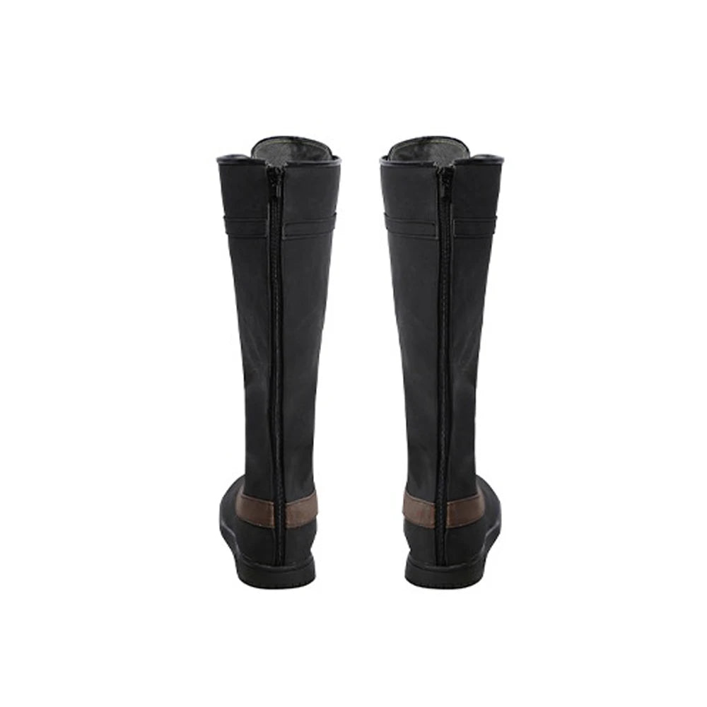 Botas de Cosplay Dekarios Game Gale para Homens - Estilo Punk Vintage, Sapatos de Batalha para Fantasias de Halloween e Carnaval - Estrela Cosplay
