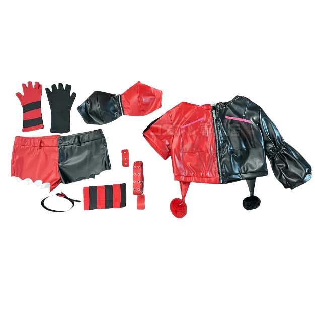 Fantasia Harley Quinn Suicide Squad Cosplay - Qualidade Premium de Filme - Estrela Cosplay