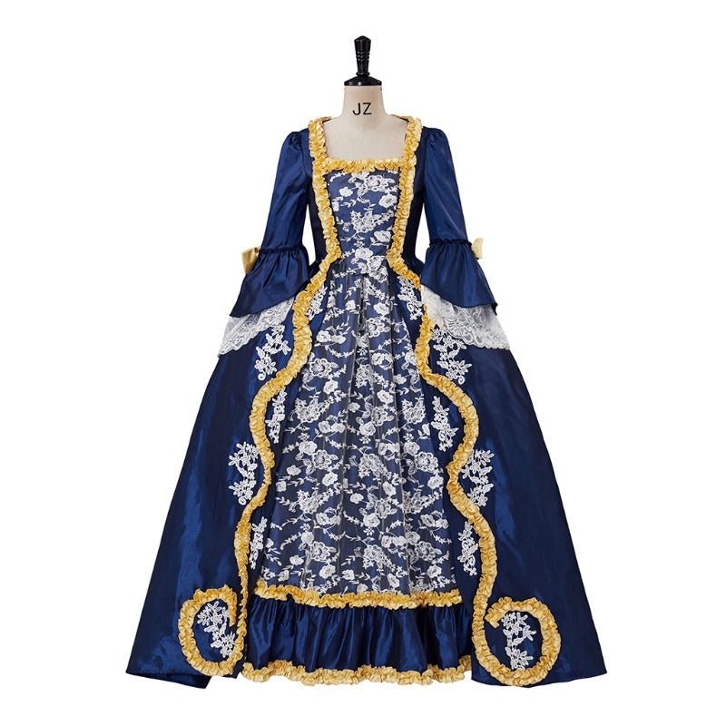 Vestido de Baile Rococó Rainha Marie Antoinette - Traje Vitoriano do Século 18 para Mulheres - Estrela Cosplay