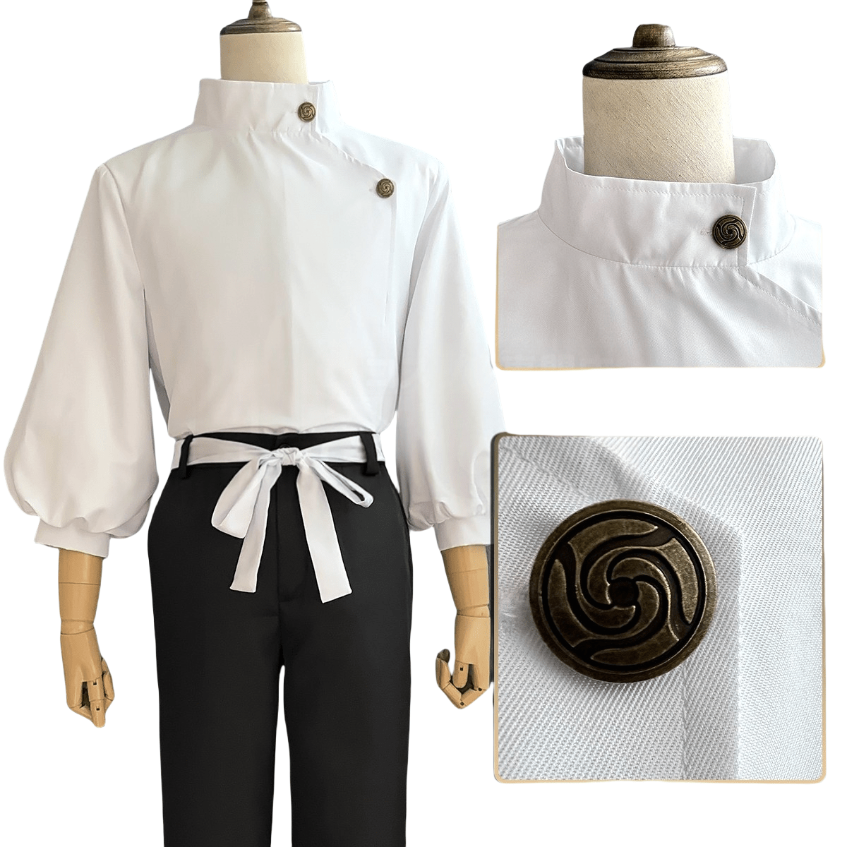 Fantasia de Yuta Okkotsu Cosplay - Qualidade Premium do Anime Jujutsu Kaisen - Estrela Cosplay