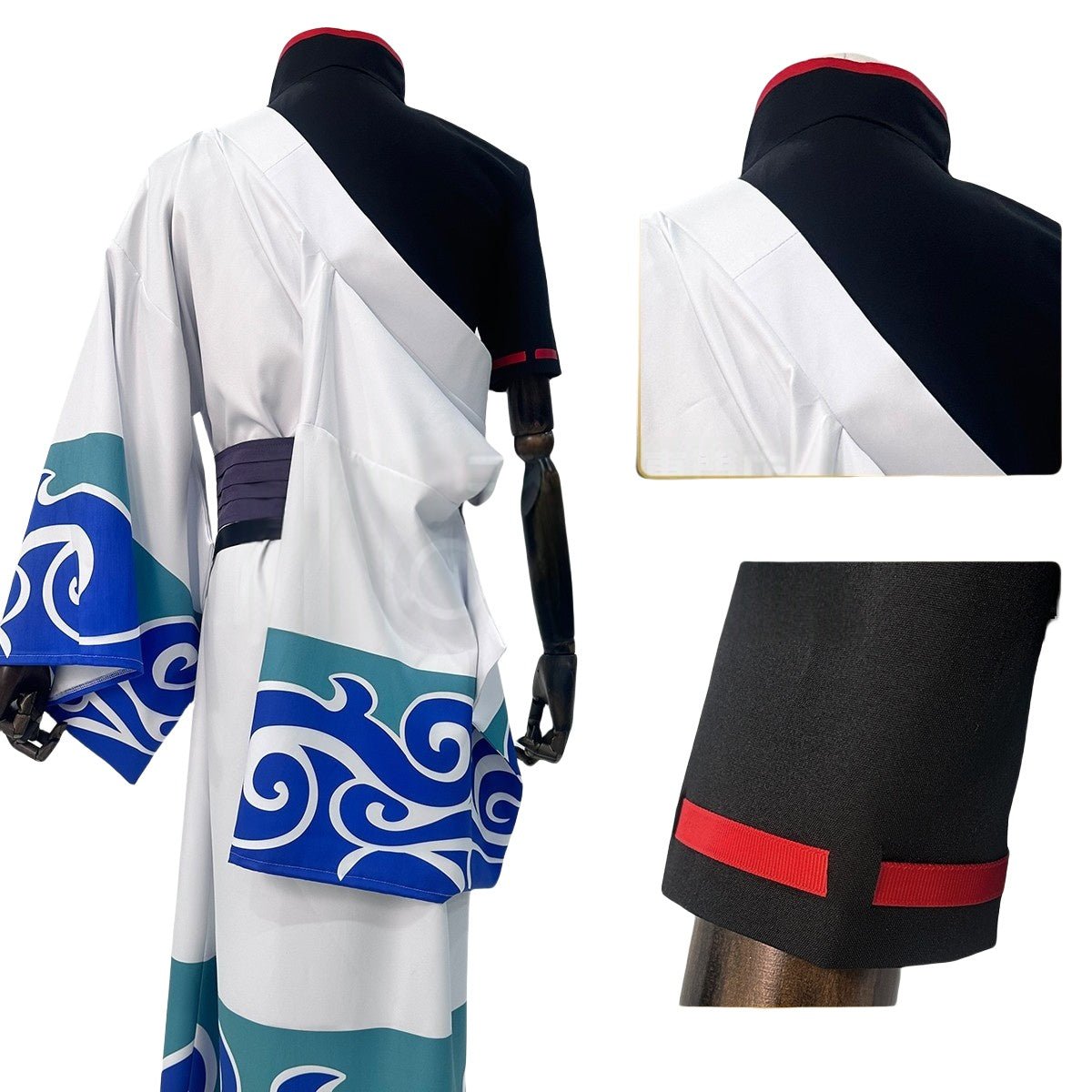 Fantasia Premium Sakata Gintoki Cosplay - Traje de Anime Gintama - Estrela Cosplay