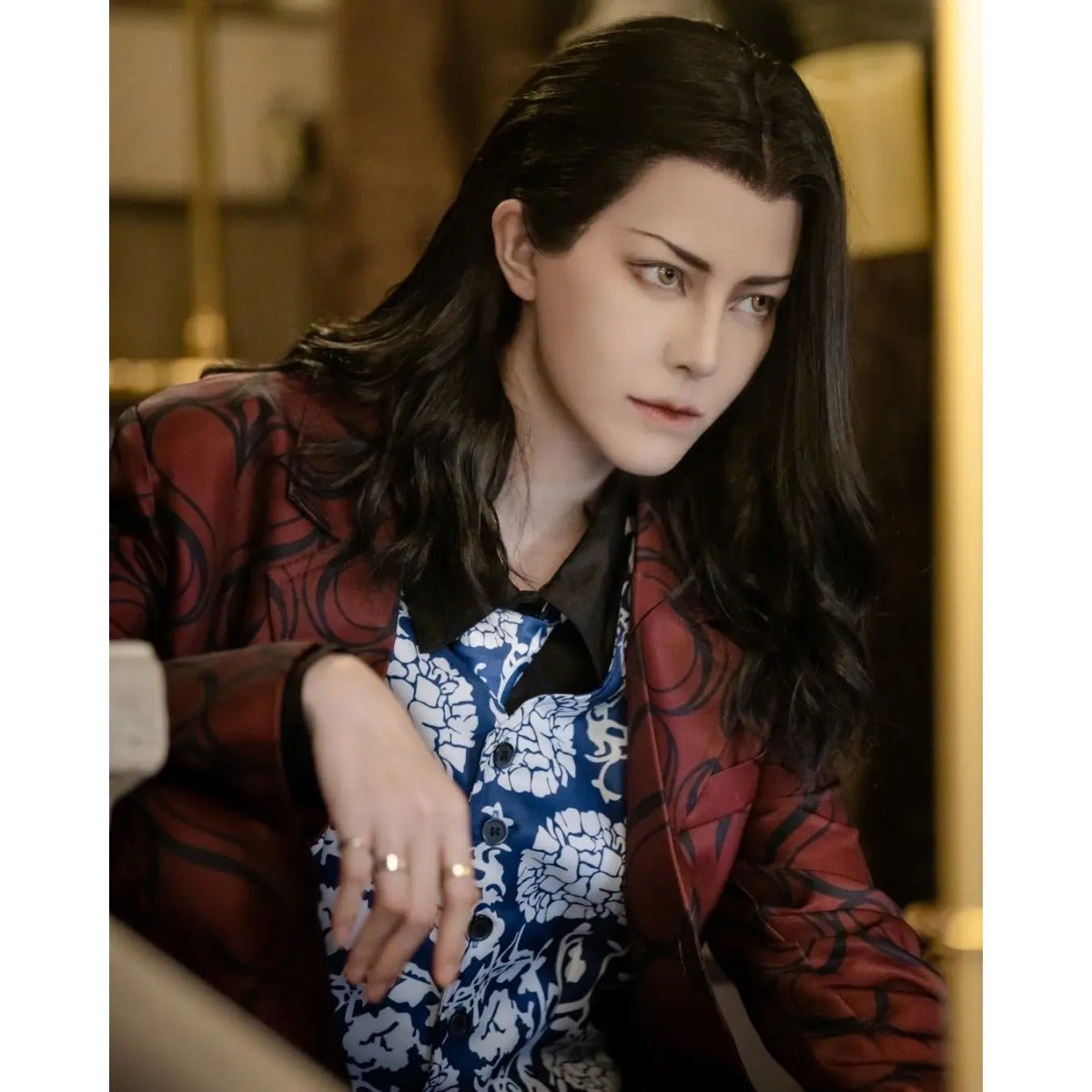 Fantasia Cosplay Tokyo Anime Keisuke Baji Casaco Casual Presente Halloween Natal - Estrela Cosplay