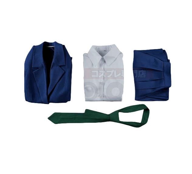 Uniforme Escolar Teitan de Ran Mouri para Fãs de Detective Conan - Traje de Cosplay - Estrela Cosplay