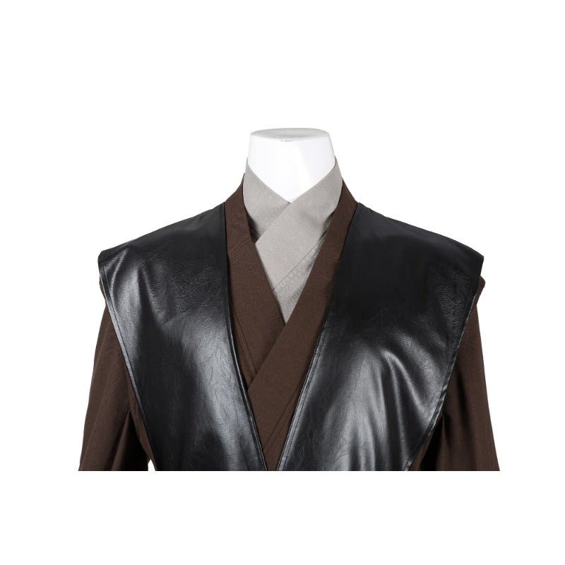 Fantasia de Cosplay Anakin Skywalker - Capa de Cavaleiro Jedi Darth Vader para Halloween Feita Sob Medida - Estrela Cosplay