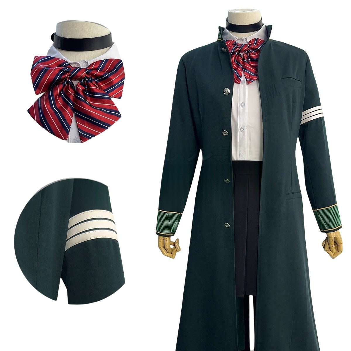 Fantasia de Cosplay Sino de Vento Anime - Tsubaki Yuu - Estrela Cosplay