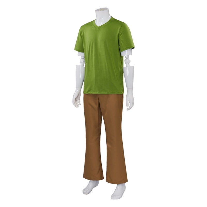 Fantasia Verde Shaggy para Homens – Traje de Cosplay Anime para Halloween e Carnaval - Estrela Cosplay