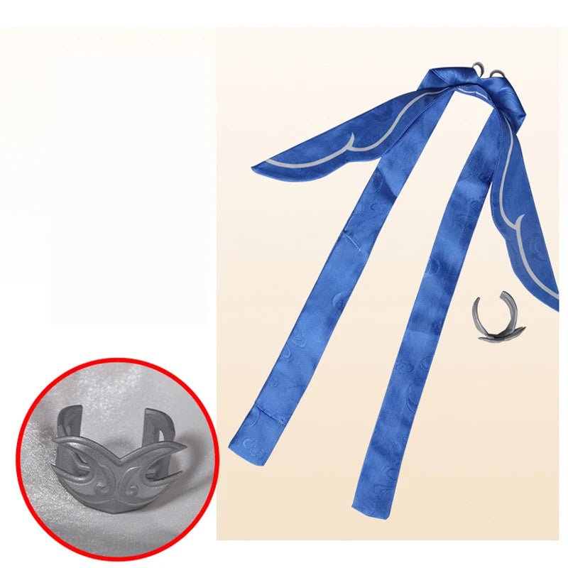 Traje de Cosplay Jingliu de Honkai Star Rail para Homens Adultos e Juvenis - Estrela Cosplay