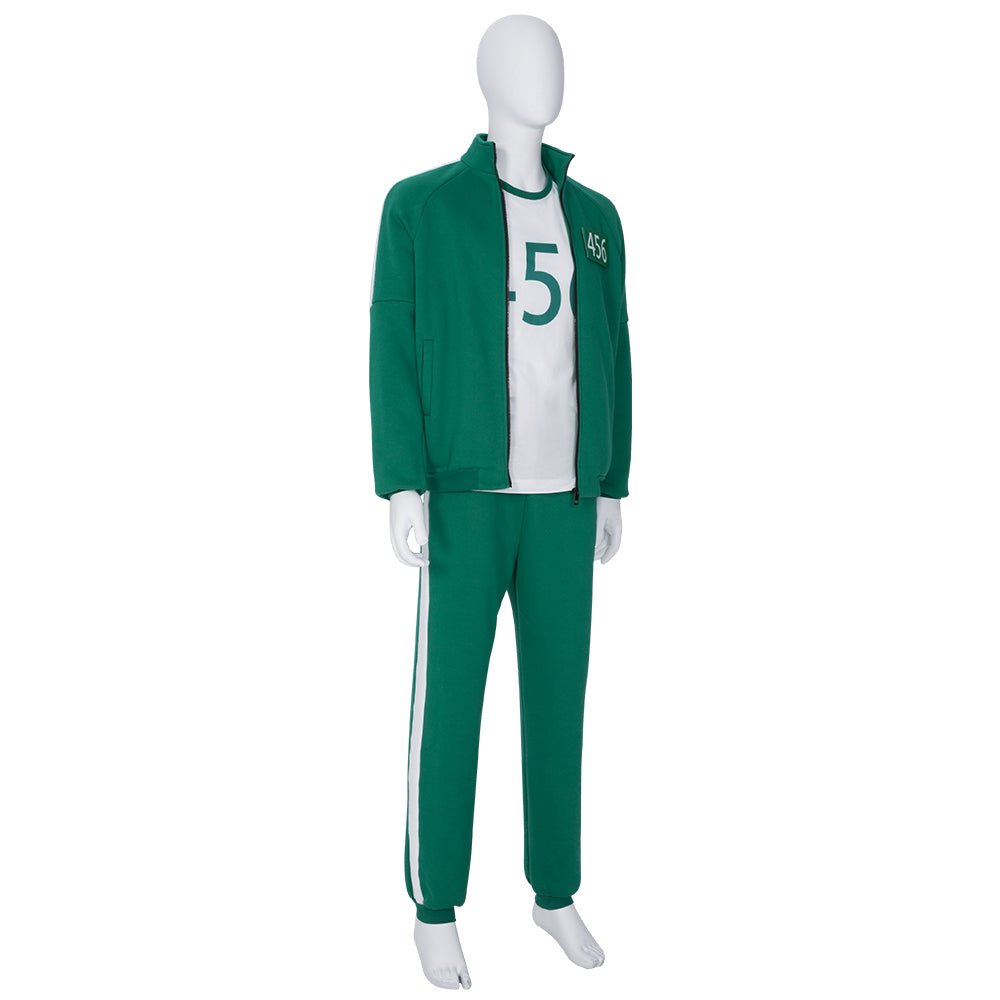 Uniforme de Prisioneiro do Squid Game Fantasia Cosplay - Traje Autêntico da Série de TV - Estrela Cosplay