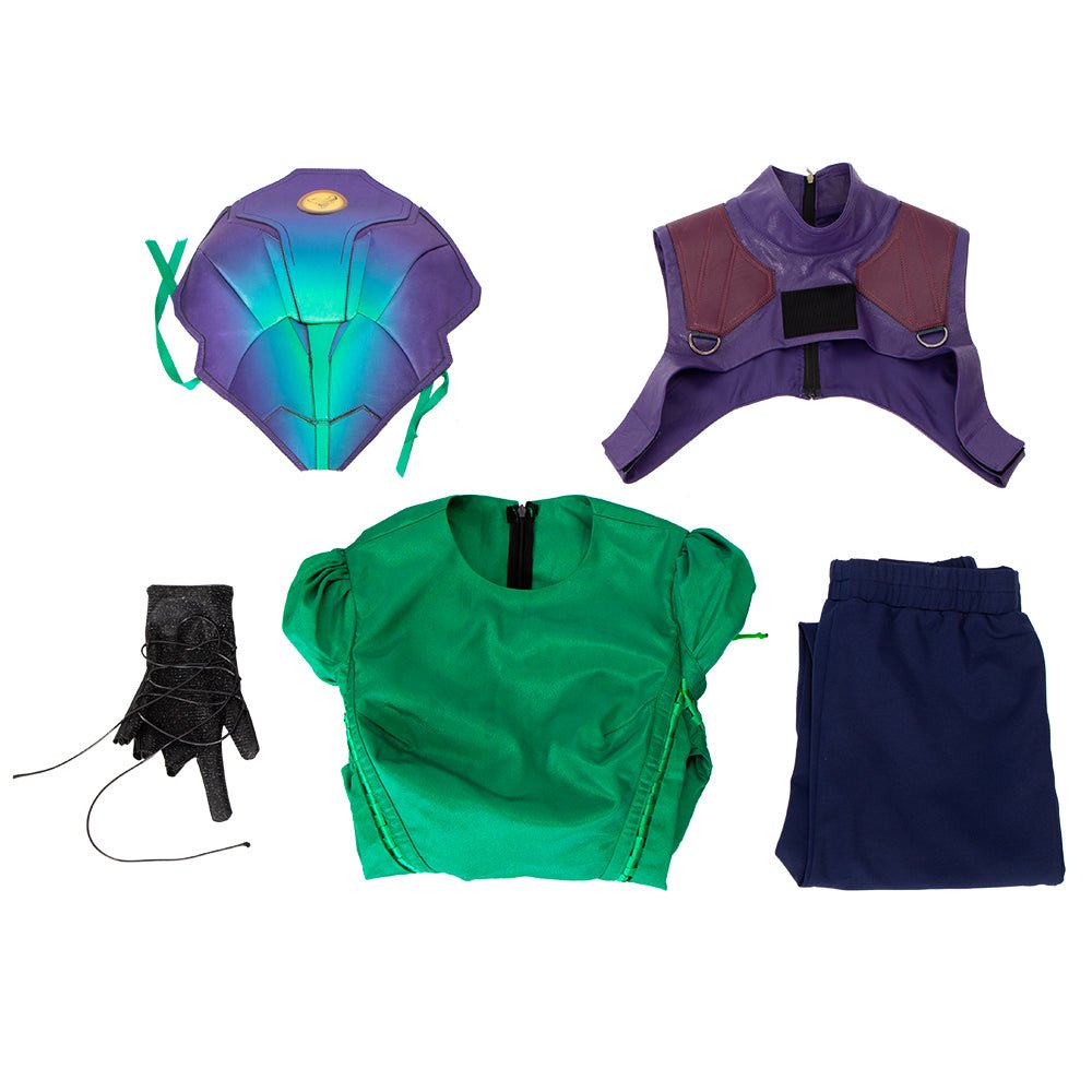 Fantasia de Ciclone de Black Adam Conjunto Completo – Impressionante Traje de Super-heroína para Halloween e Eventos de Cosplay - Estrela Cosplay