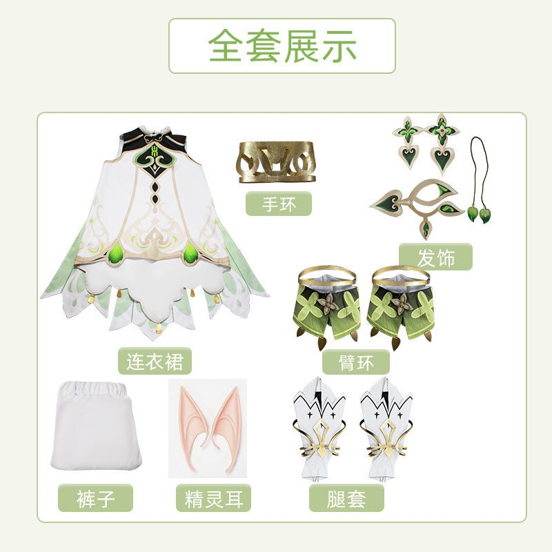 Fantasia de Cosplay de Nilou Sahbant de Genshin Impact – Traje Deslumbrante para Fãs - Estrela Cosplay