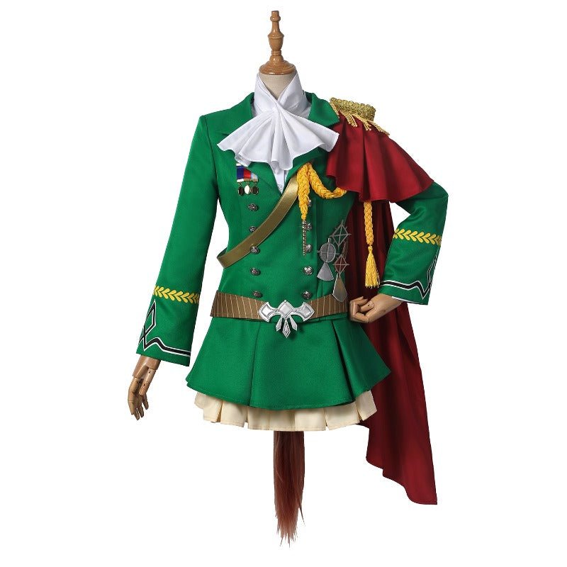 Fantasia de Cosplay Symboli Rudolf de Uma Musume Pretty Derby - Conjunto Completo para Mulheres - Estrela Cosplay