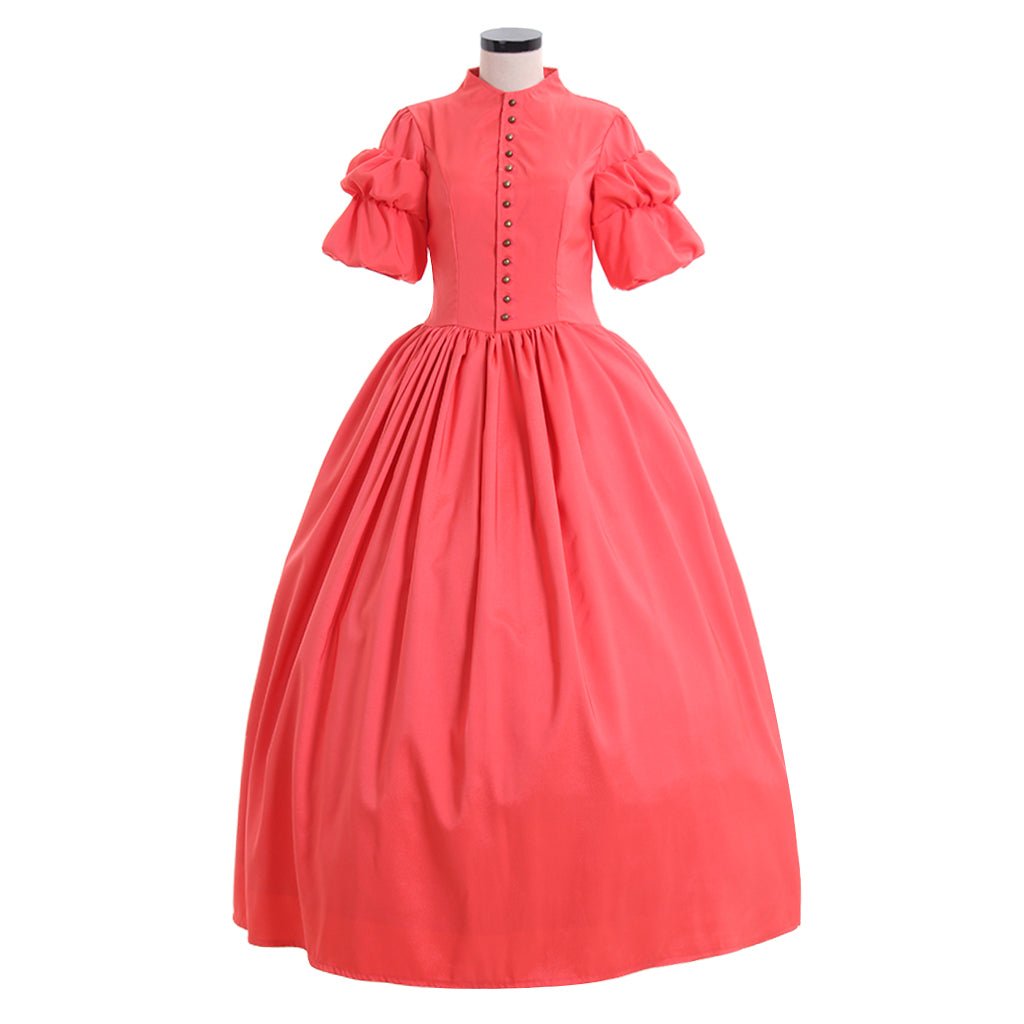 Vestido Vitoriano Dama da Guerra Civil | Traje de Reencenação Charles Dickens para Casamento, Noiva e Festa de Chá - Estrela Cosplay