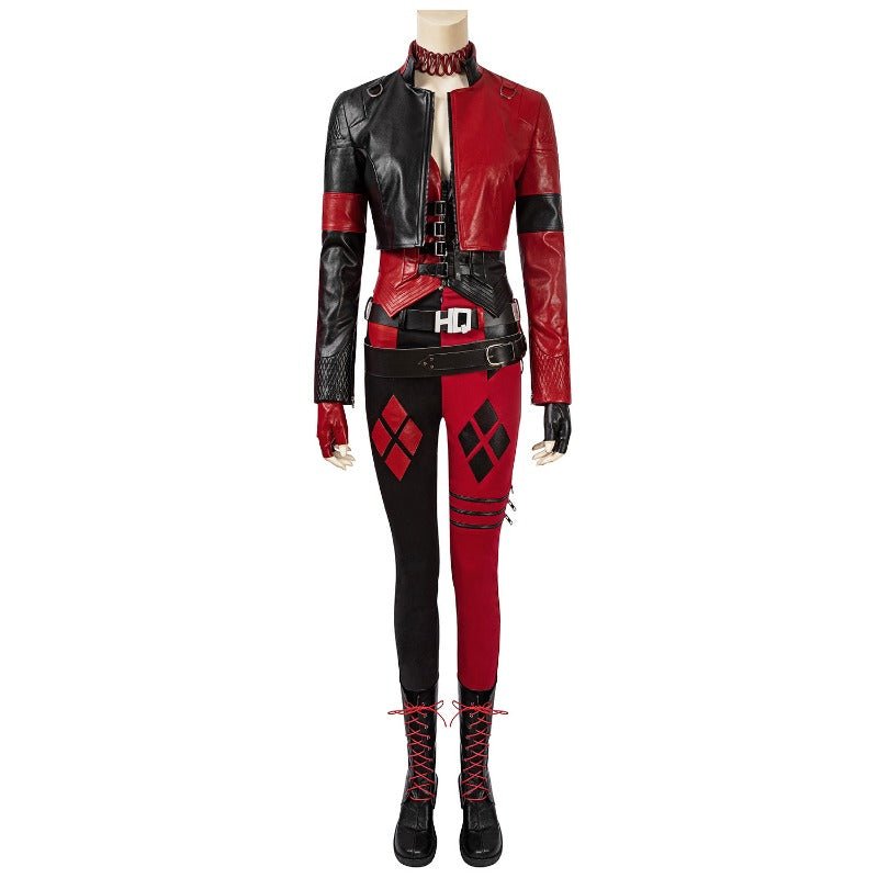 Fantasia de Harley Quinn The Suicide Squad 2 - Outfit Completo com Sapatos - Estrela Cosplay