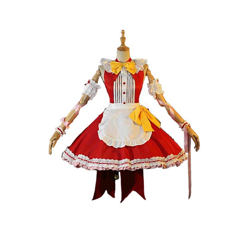 Fantasia de Cosplay Flandre Scarlett do Touhou Project para Carnaval e Halloween - Estrela Cosplay