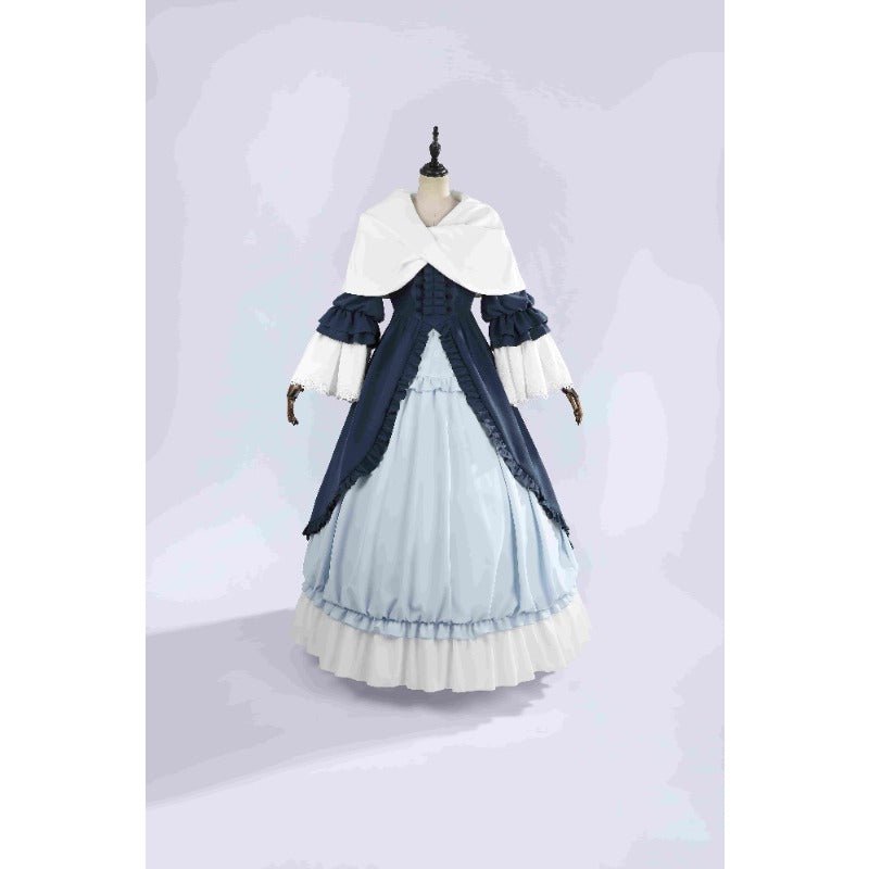 Vestido Vitoriano Fantasia Cosplay para Mulheres - Elegante Traje Histórico para Role Play - Estrela Cosplay
