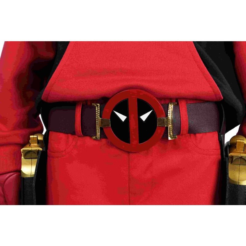 Fantasia Deadpool 3 Wade Wilson Cosplay Conjunto Completo Com Capuz Para Crianças e Adultos - Estrela Cosplay