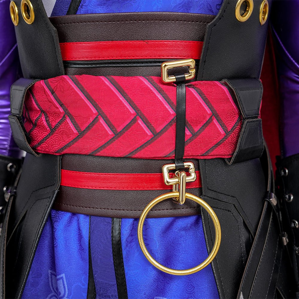 Traje de Cosplay Psylocke Marvel Contest of Champions - Qualidade Premium - Estrela Cosplay