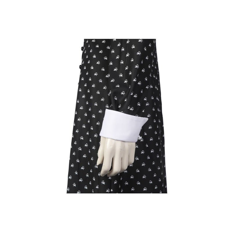 Vestido Cosplay Wednesday Addams – Fantasia da Família Addams para Mulheres - Estrela Cosplay