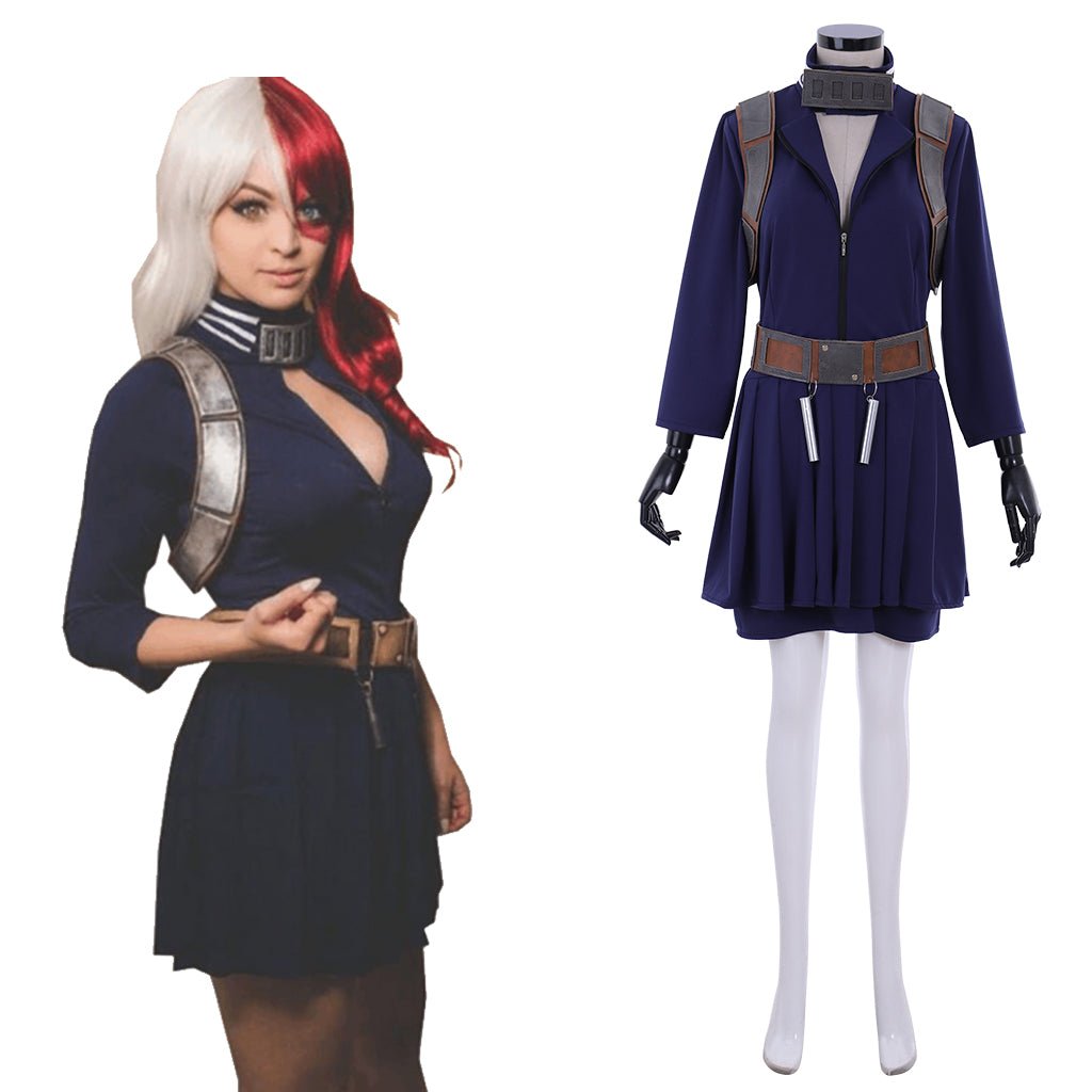 Fantasia Cosplay Shoto Todoroki de My Hero Academia para Mulheres - Estrela Cosplay