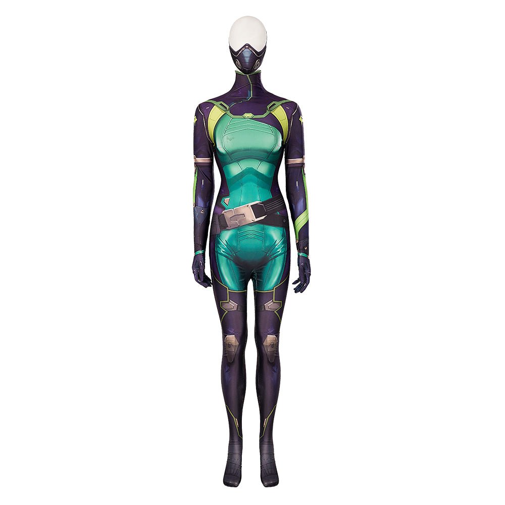 Traje de Cosplay Viper Valorant - Fantasia Premium de Personagem de Jogo - Estrela Cosplay