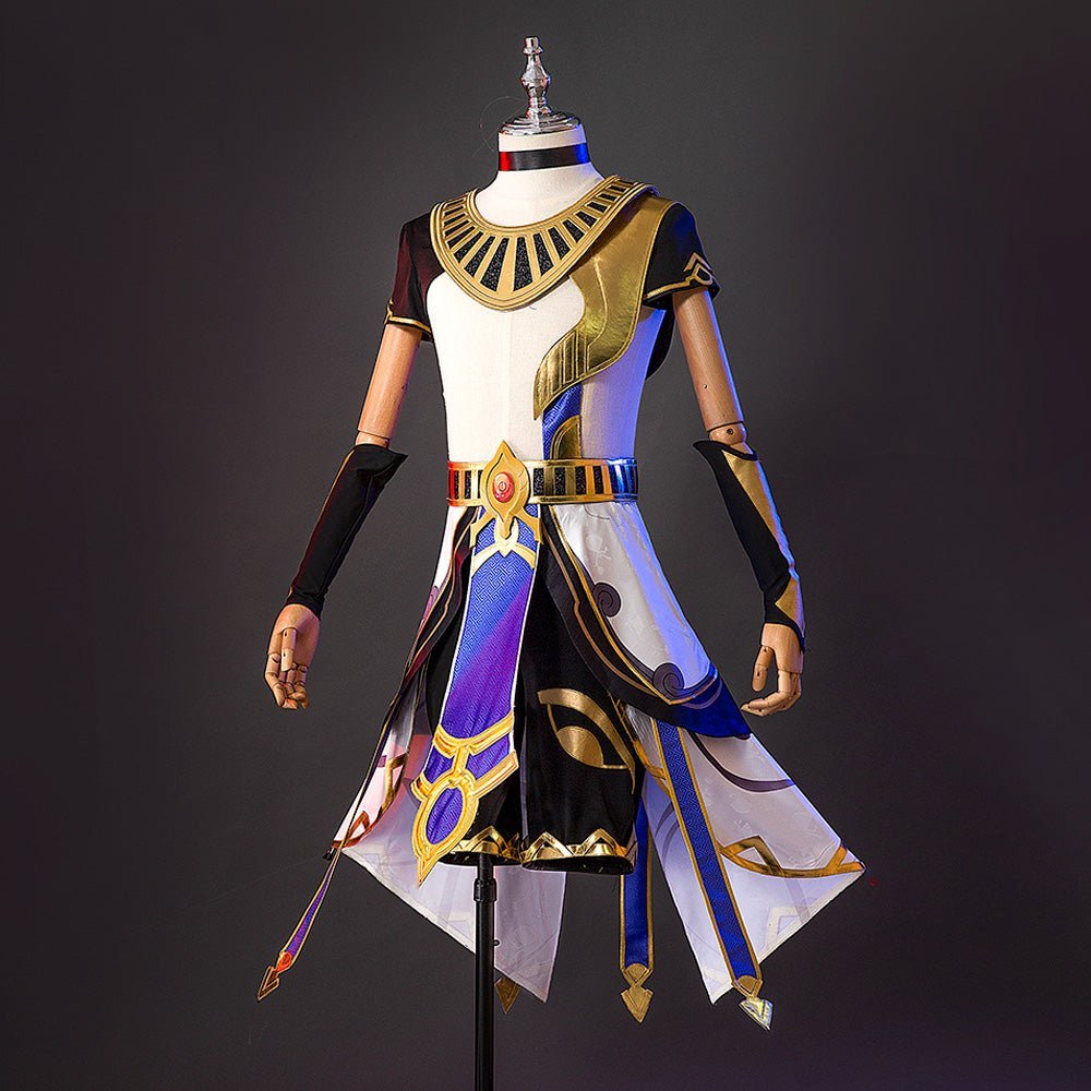 Fantasia Cosplay Cyno de Genshin Impact – Ideal para Entusiastas de Role-Playing - Estrela Cosplay