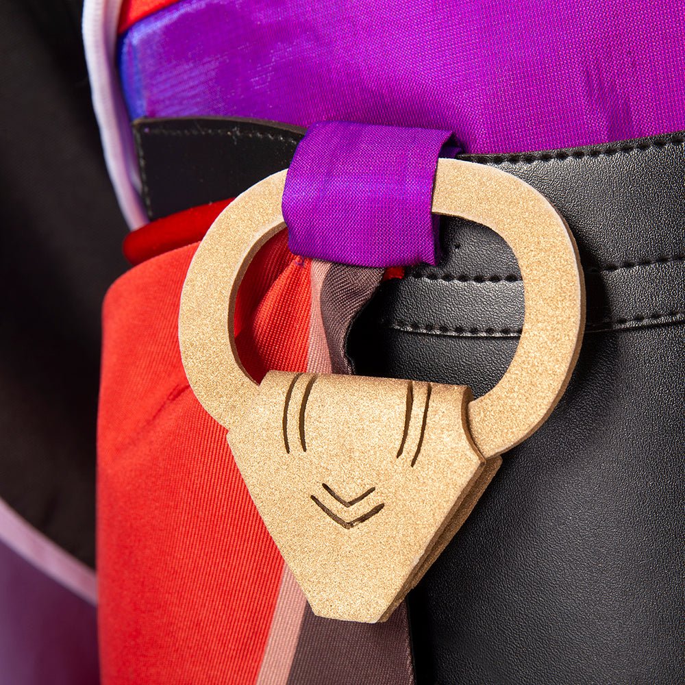 Fantasia Scaramouche Cosplay - Genshin Impact - Traje de Roleplay Premium Anime - Estrela Cosplay