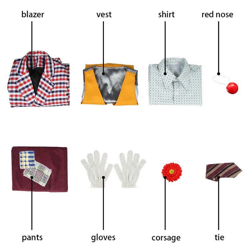 Traje de Cosplay Arthur Fleck Joker Joaquin Phoenix Fantasia de Halloween - Estrela Cosplay