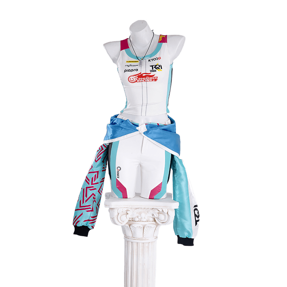 Fantasia de Cosplay Hatsune Miku Racing KYOJO CUP 2024 - Traje de Anime de Alta Qualidade - Estrela Cosplay