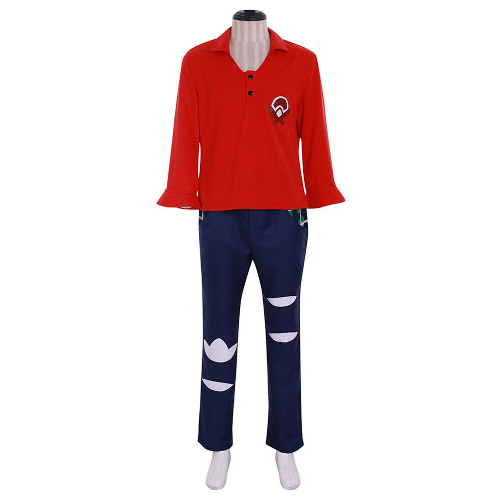 Fantasia Cosplay Treinador Masculino PM Espada e Escudo - Estrela Cosplay