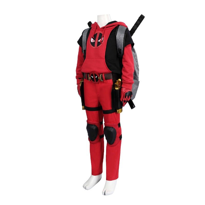 Fantasia Deadpool 3 Wade Wilson Cosplay Conjunto Completo Com Capuz Para Crianças e Adultos - Estrela Cosplay