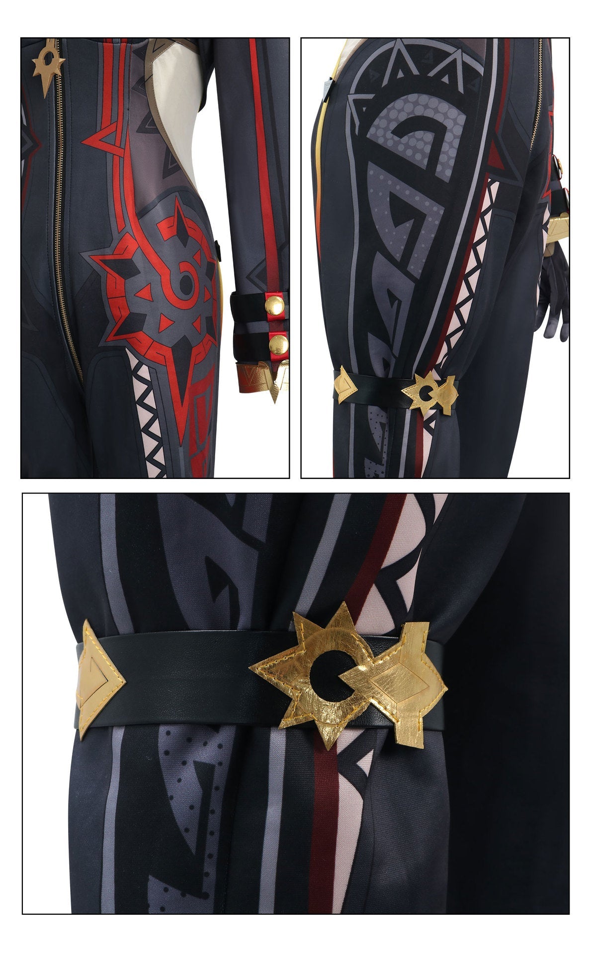 Fantasia de Cosplay de Mavica de Genshin Impact – Traje de Alta Qualidade, Inspirado no Design Oficial - Estrela Cosplay