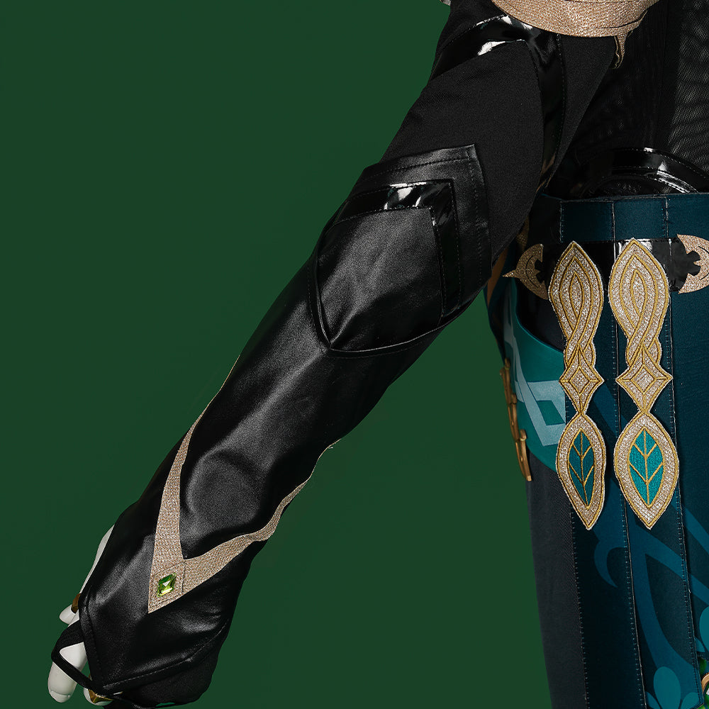 Fantasia de Alhaitham para Fãs de Genshin Impact - Estrela Cosplay