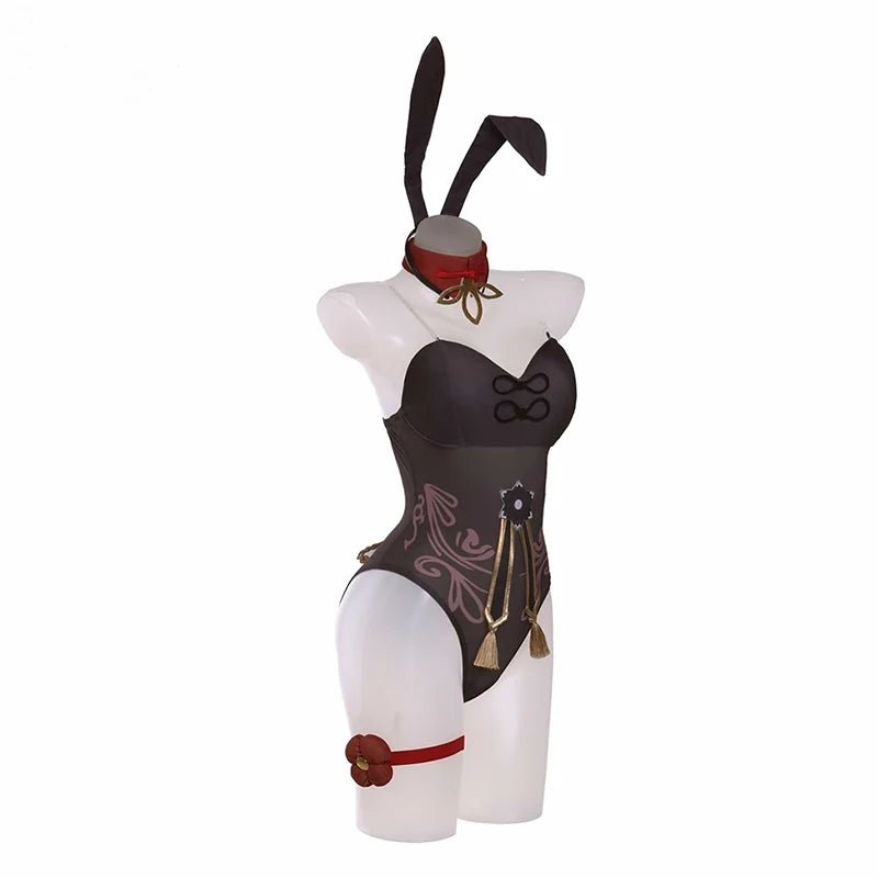 Fantasia de Coelhinha Hutao Genshin Impact - Conjunto Completo para Cosplay - Estrela Cosplay