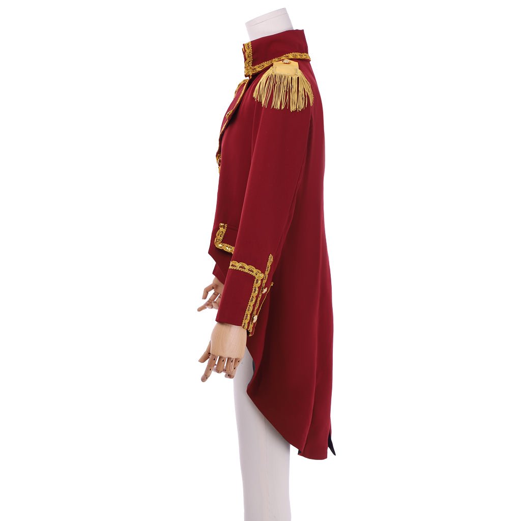 Casaco Militar Inspirado em Hamilton | Fantasia Gótica Aristocrática Colonial para Homens | Série Medieval Estrela do Cosplay - Estrela Cosplay