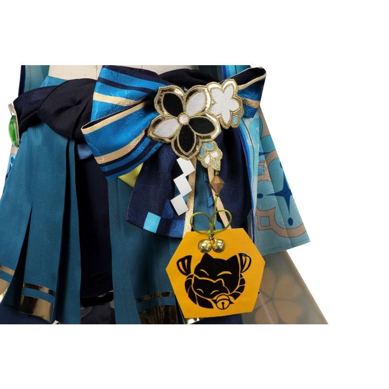 Fantasia de Cosplay Kirara de Genshin Impact Tamanho Padrão para Halloween e Eventos - Estrela Cosplay