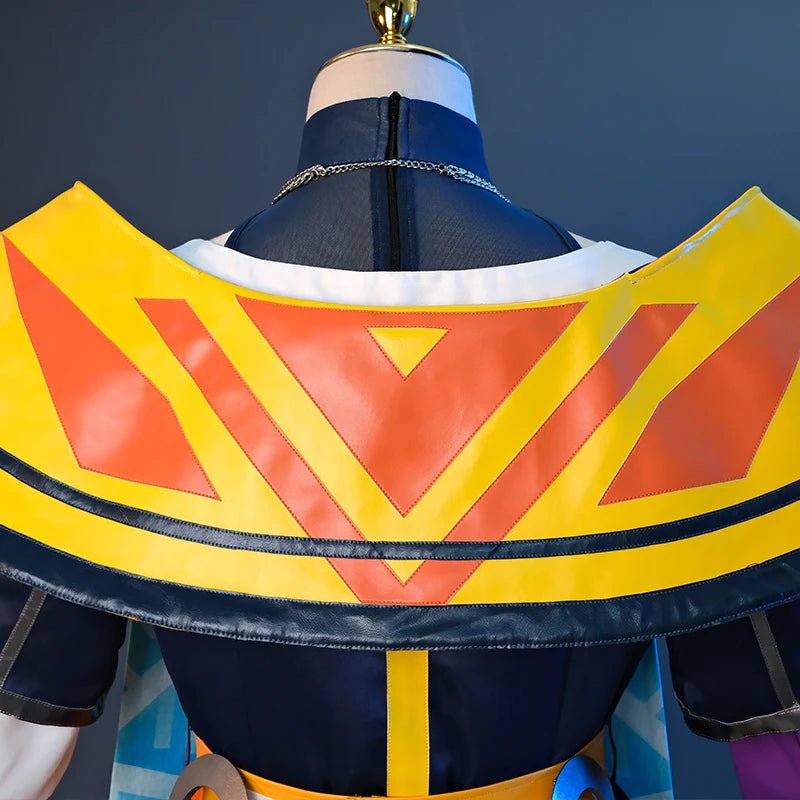 Fantasia de Cosplay Aphelios Heartsteel do LOL para Homens e Mulheres - Traje Completo com Máscara - Estrela Cosplay