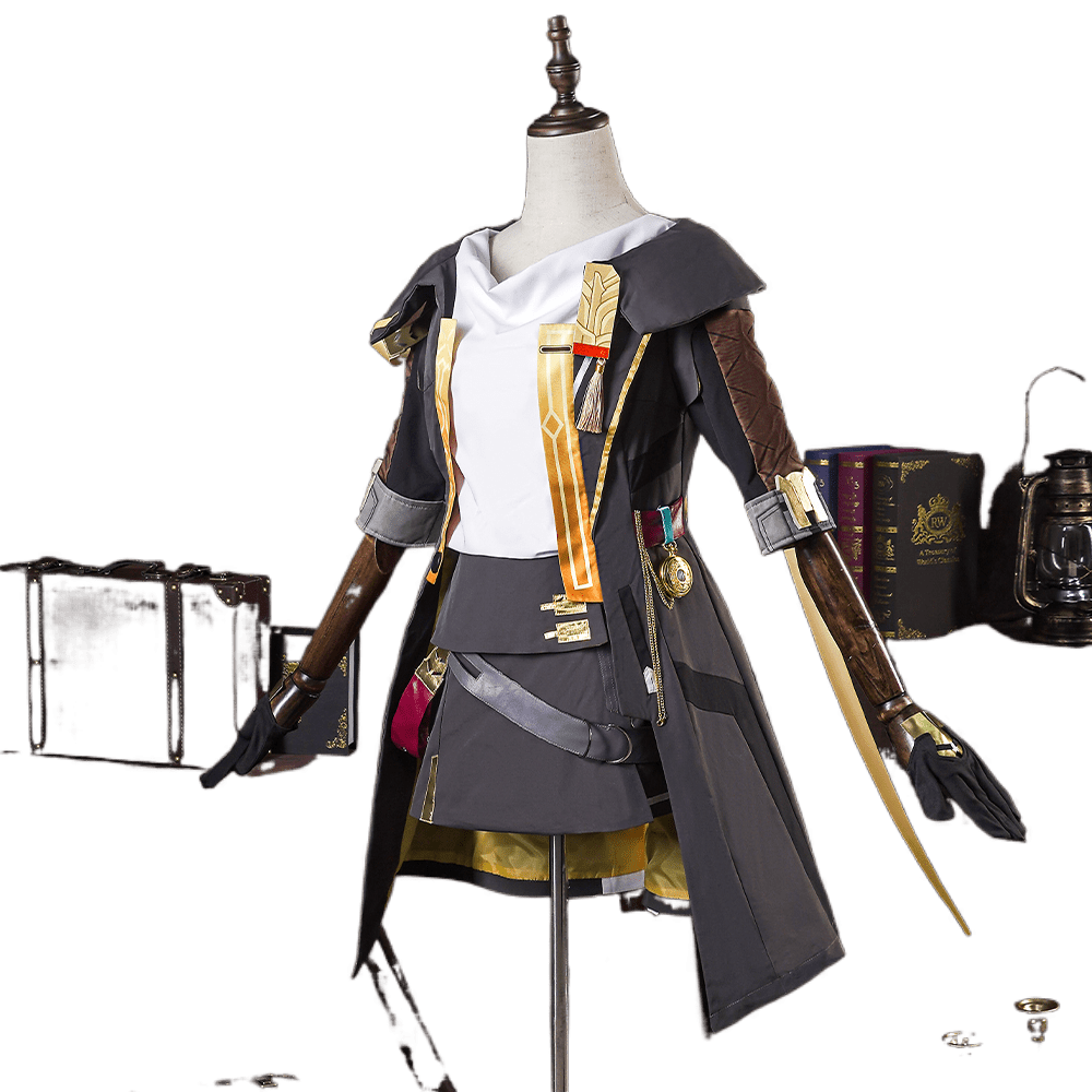 Traje de Cosplay da Protagonista Feminina de Honkai: Star Rail – Roupa Autêntica Inspirada no Anime - Estrela Cosplay