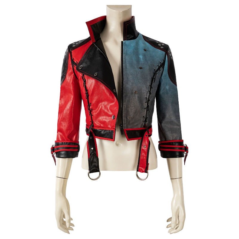 Traje de Cosplay Harley Quinn Esquadrão Suicida: Mate a Liga da Justiça Fantasia de Halloween - Estrela Cosplay