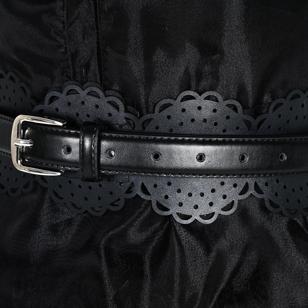 Vestido de Baile Wednesday Addams A Família Addams Filme Cosplay - Estrela Cosplay